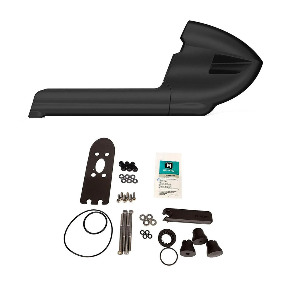 Garmin Force Round Nose Cone with Transducer Replacement Kit, For Force and Force Kraken Trolling Motors