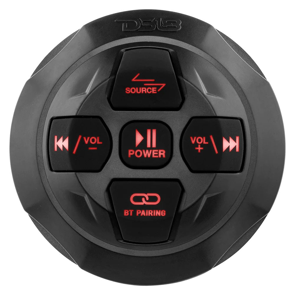 DS18 - Waterproof Universal Bluetooth - Streaming Audio Receiver, with Controller & Microphone