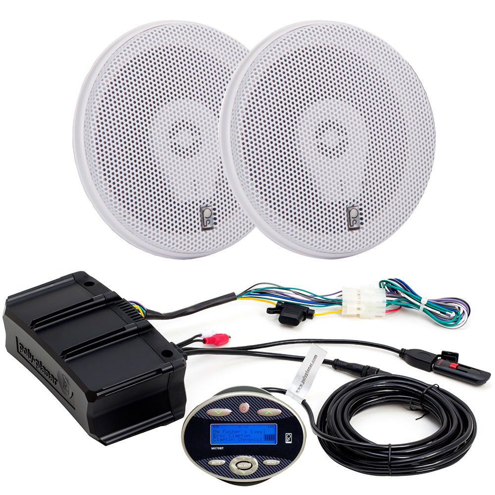 Poly-Planar - Amplifier Package - With ME70BT, MA-8505W Speakers
