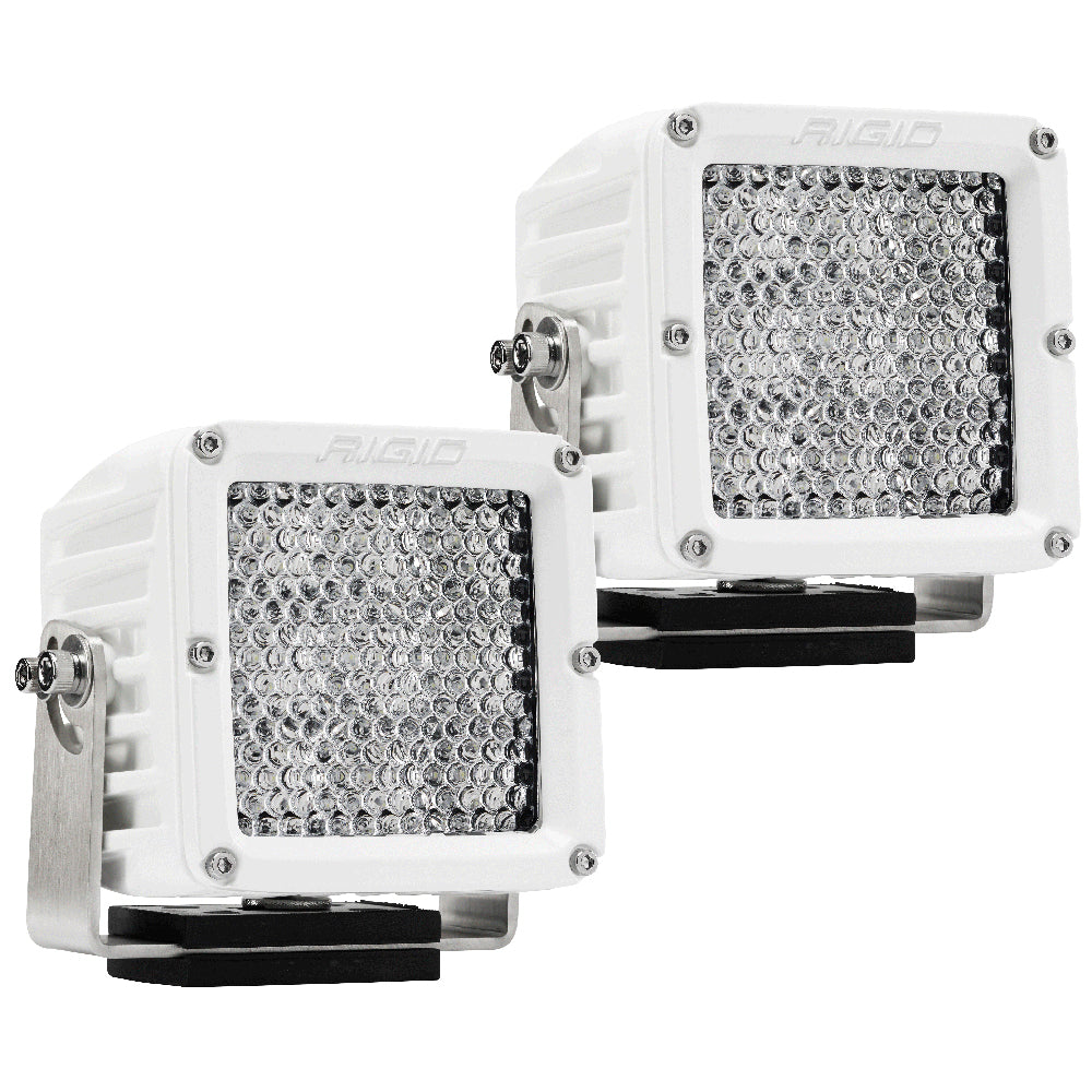 RIGID Industries - D-XL PRO Light Pods - Diffused LED, Pair, White
