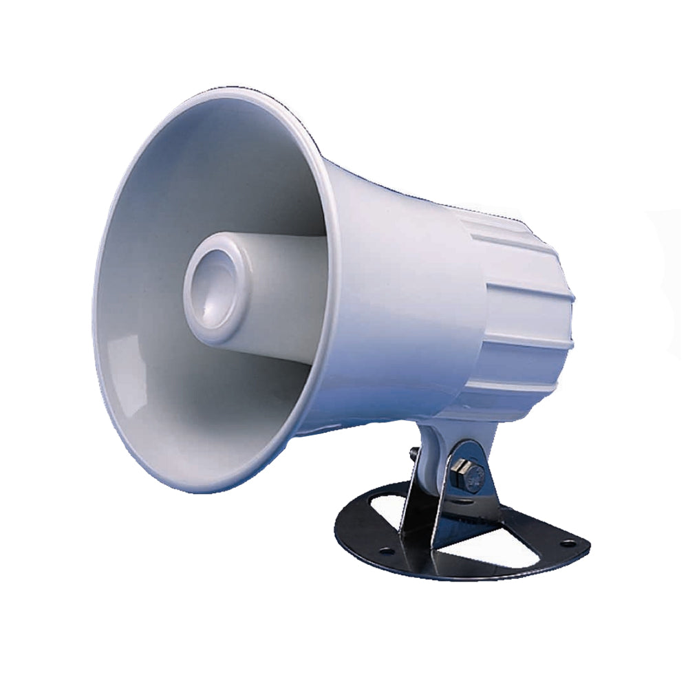 Standard - Horizon 4.5" Round Hailer/PA Horn - White