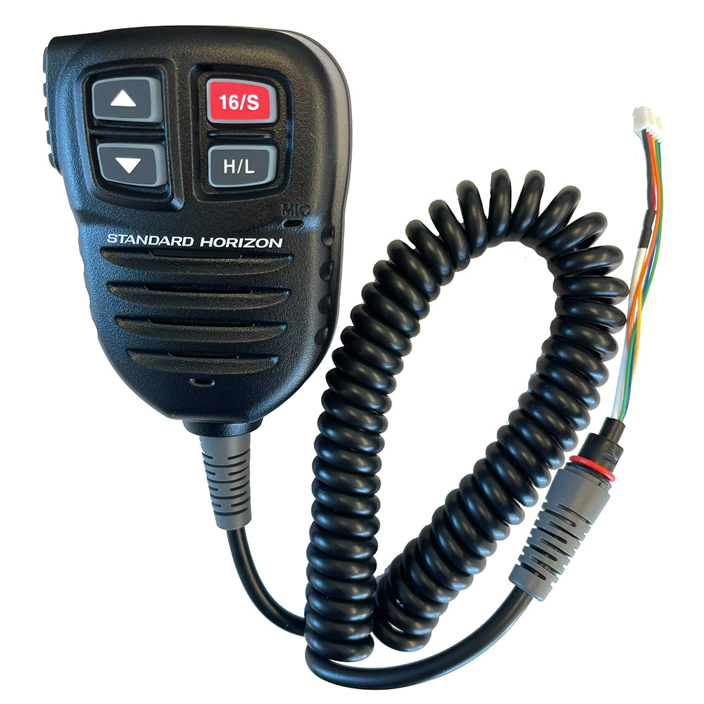 Standard Horizon - Replacement Mic Only - For GX2400B, Black