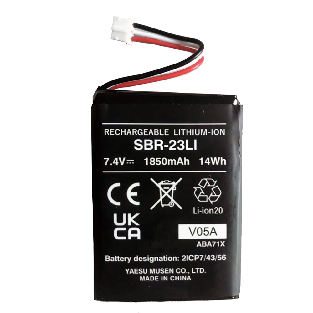Standard Horizon - SBR-23LI Li-Ion Battery Pack - For HX210