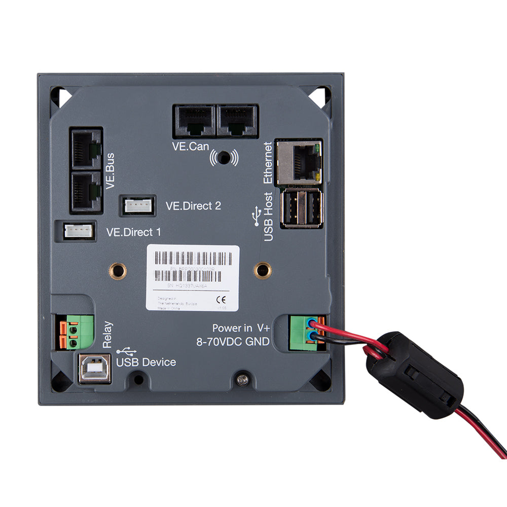 Victron Energy Color Control GX Monitor, 8-70V DC, Button Control