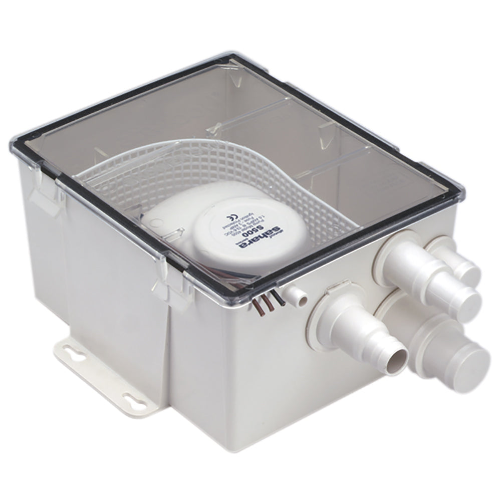 Attwood Marine Shower Sump Pump System, 12V, Automatic, 3/4 in Outlet