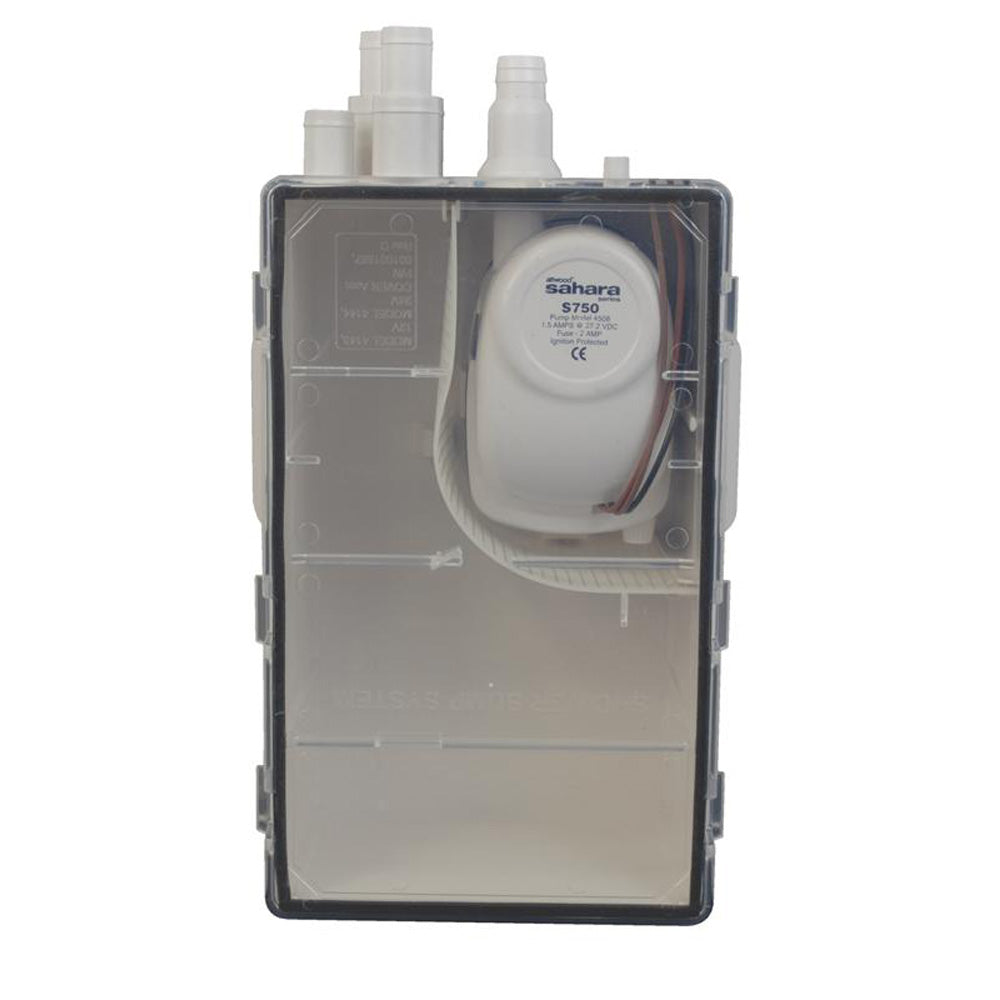 Attwood Marine Shower Sump Pump System, 12V, Automatic, 3/4 in Outlet