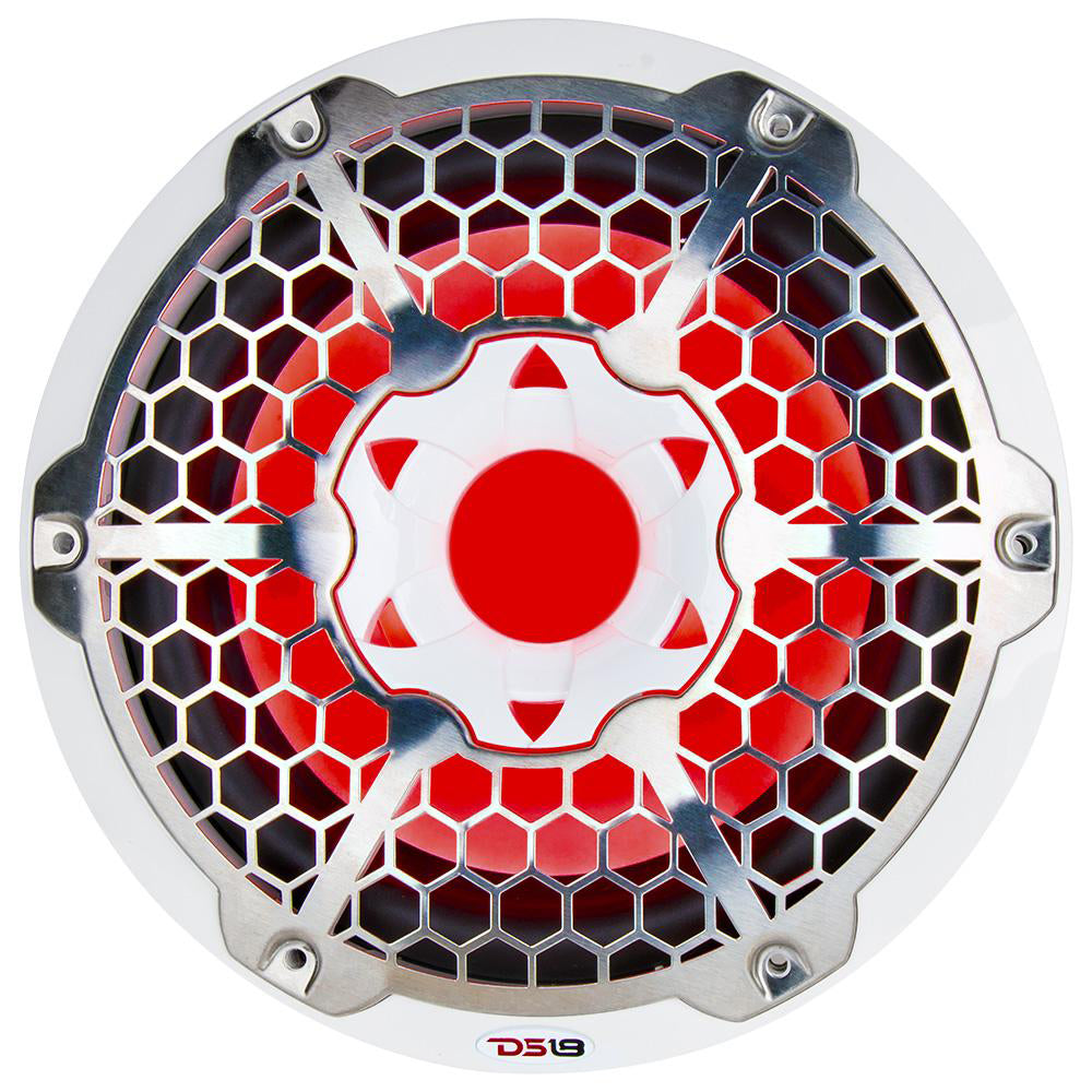 DS18 - HYDRO 10" Subwoofer - With RGB Lights, 600W