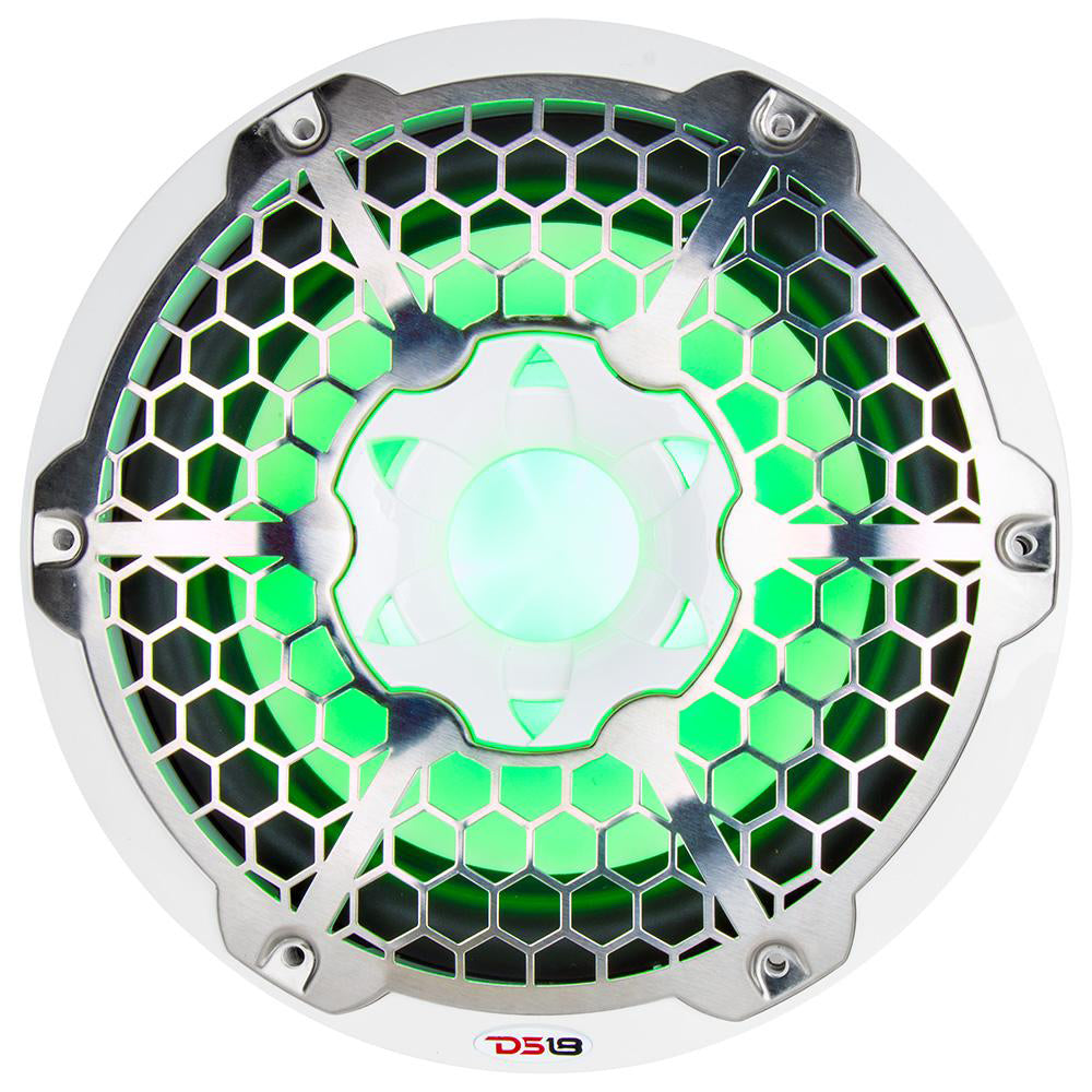 DS18 - HYDRO 10" Subwoofer - With RGB Lights, 600W