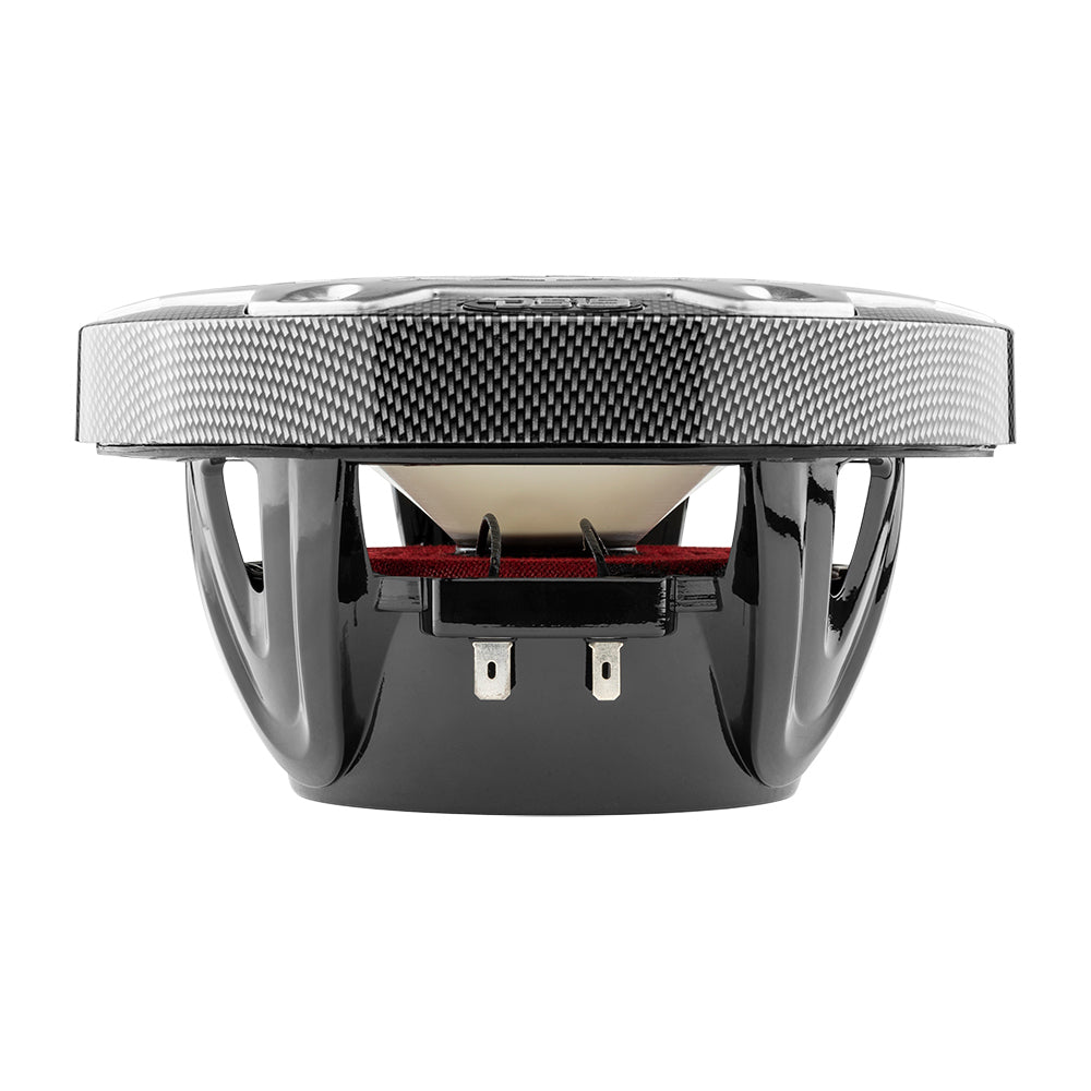 DS18 - HYDRO 2-Way Marine Speakers - With RGB LED Lights, Carbon Fiber