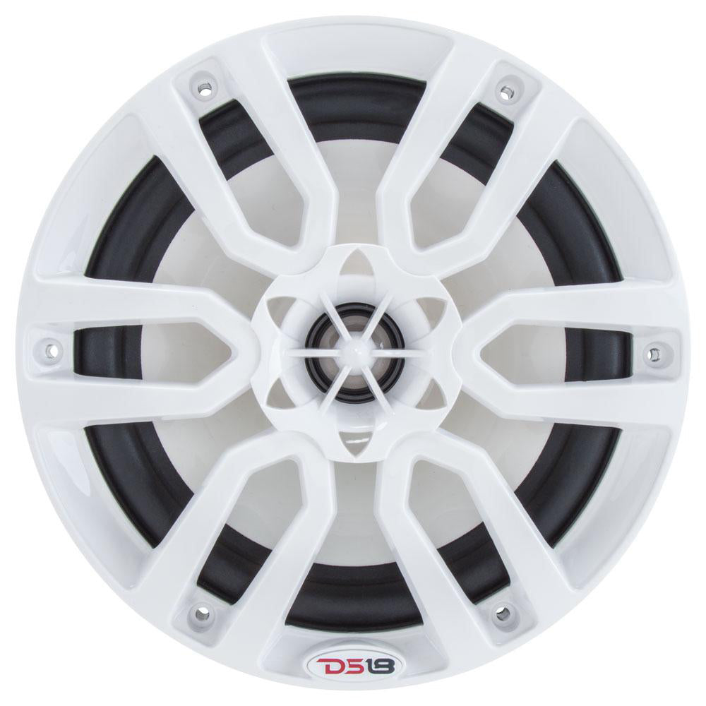 DS18 - HYDRO 8" 2-Way Marine Speakers - With RGB LED Lights
