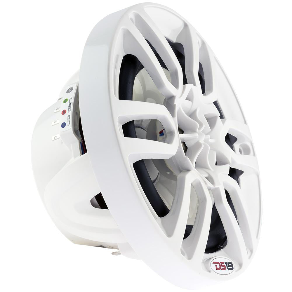 DS18 - HYDRO 8" 2-Way Marine Speakers - With RGB LED Lights