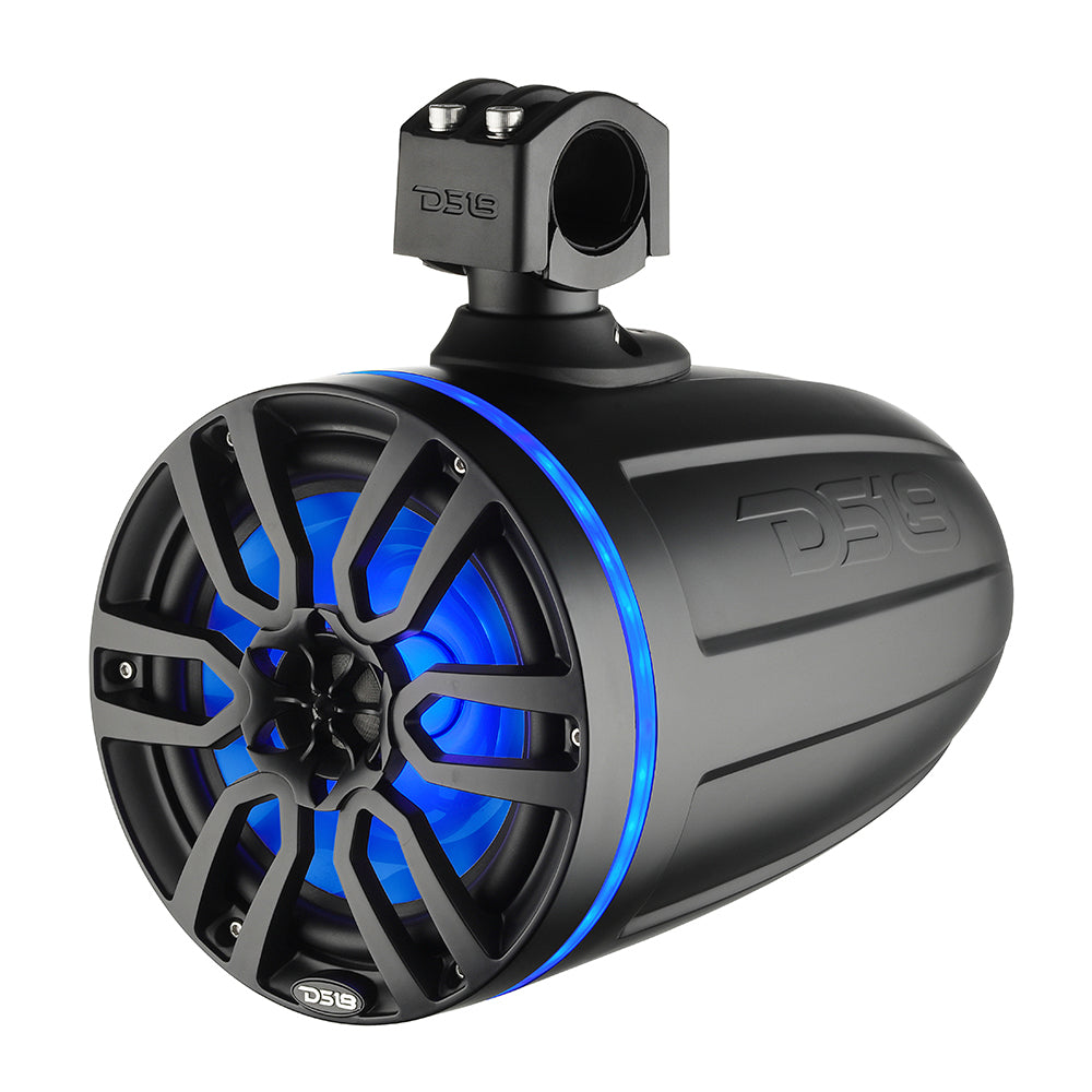 DS18 - X Series HYDRO 6.5" Wakeboard Pod Tower Speaker - With RGB LED Light, 300W