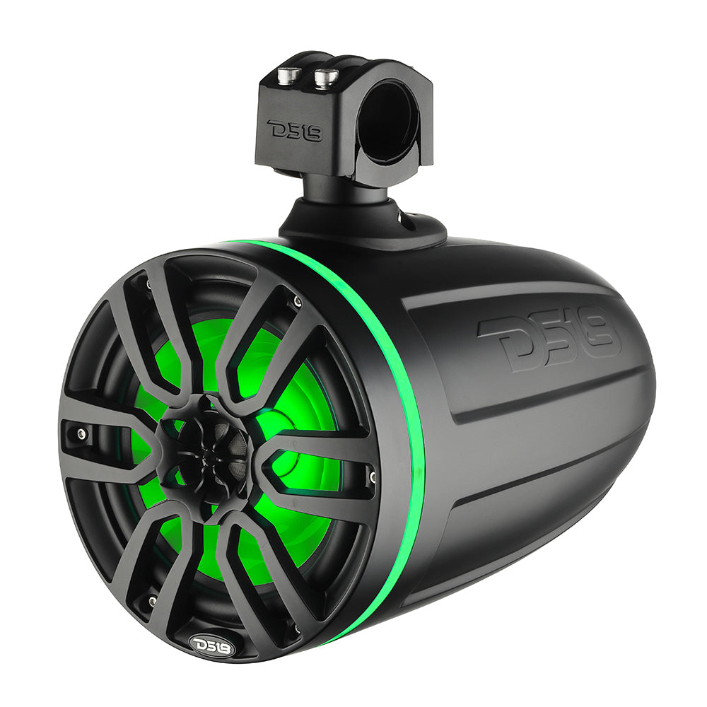 DS18 - X Series HYDRO 6.5" Wakeboard Pod Tower Speaker - With RGB LED Light, 300W