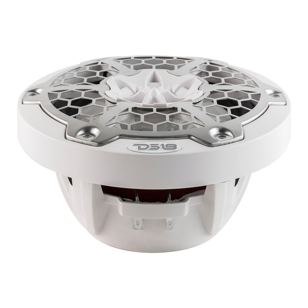 DS18 - New Edition HYDRO 6.5" 2-Way Marine Speakers - With RGB LED Lighting, 300W