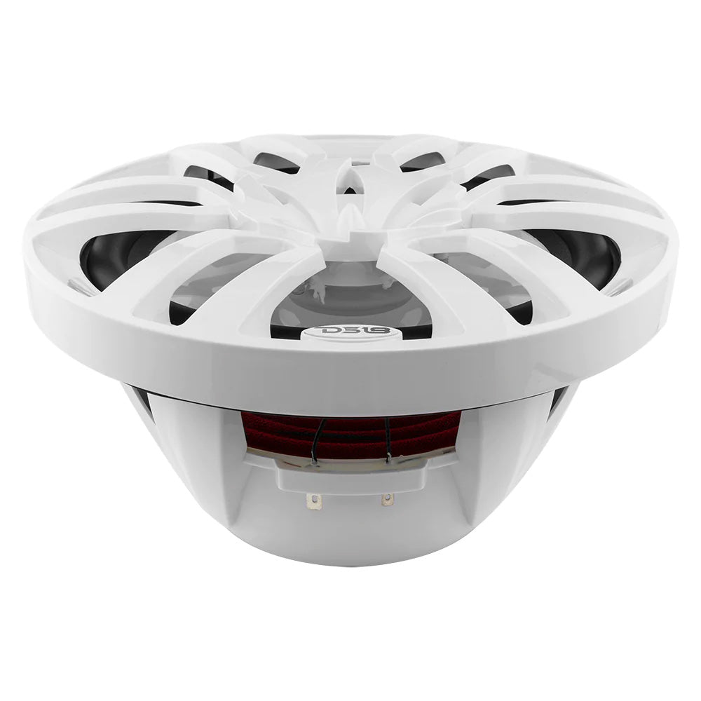 DS18 - HYDRO 10" 2-Way Marine Speakers - With Bullet Tweeter Integrated RGB LED Lights