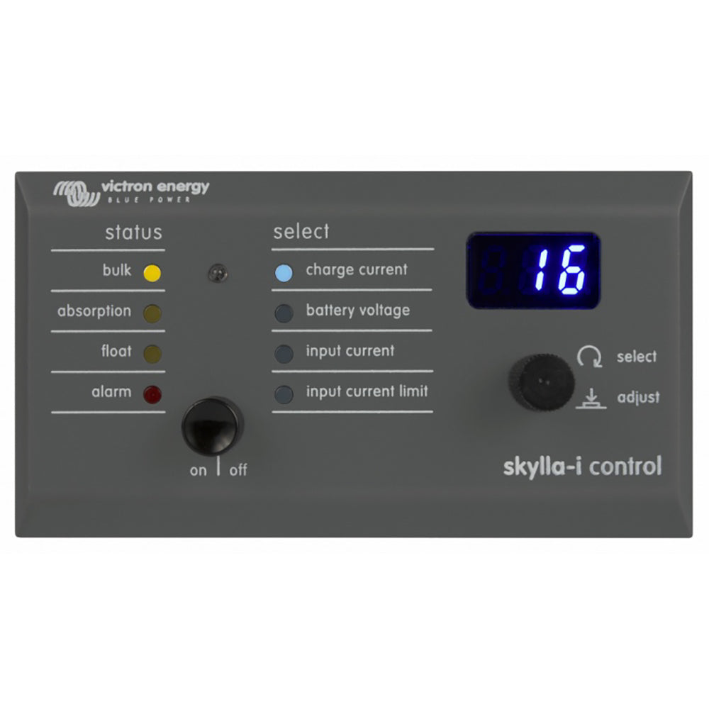 Victron Energy Skylla-i Control GX Remote Panel, For Skylla-i Chargers, Right Angle RJ45