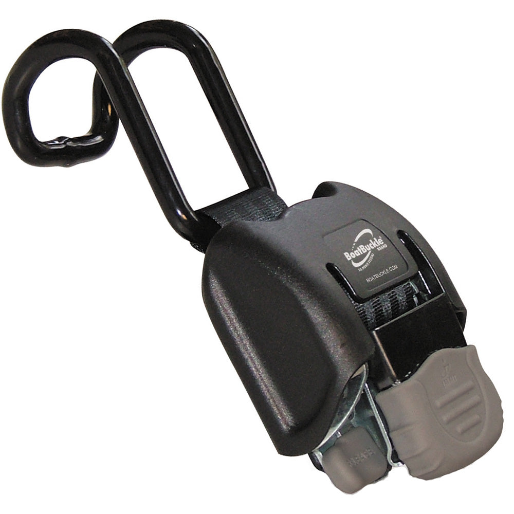 BoatBuckle - G2 Retractable Gunwale Tie-Down - 2", 38", Pair
