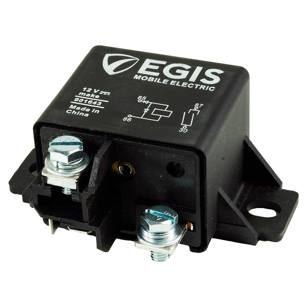 Egis Mobile Electric - Relay - With Dual Diode, 12V, 75A