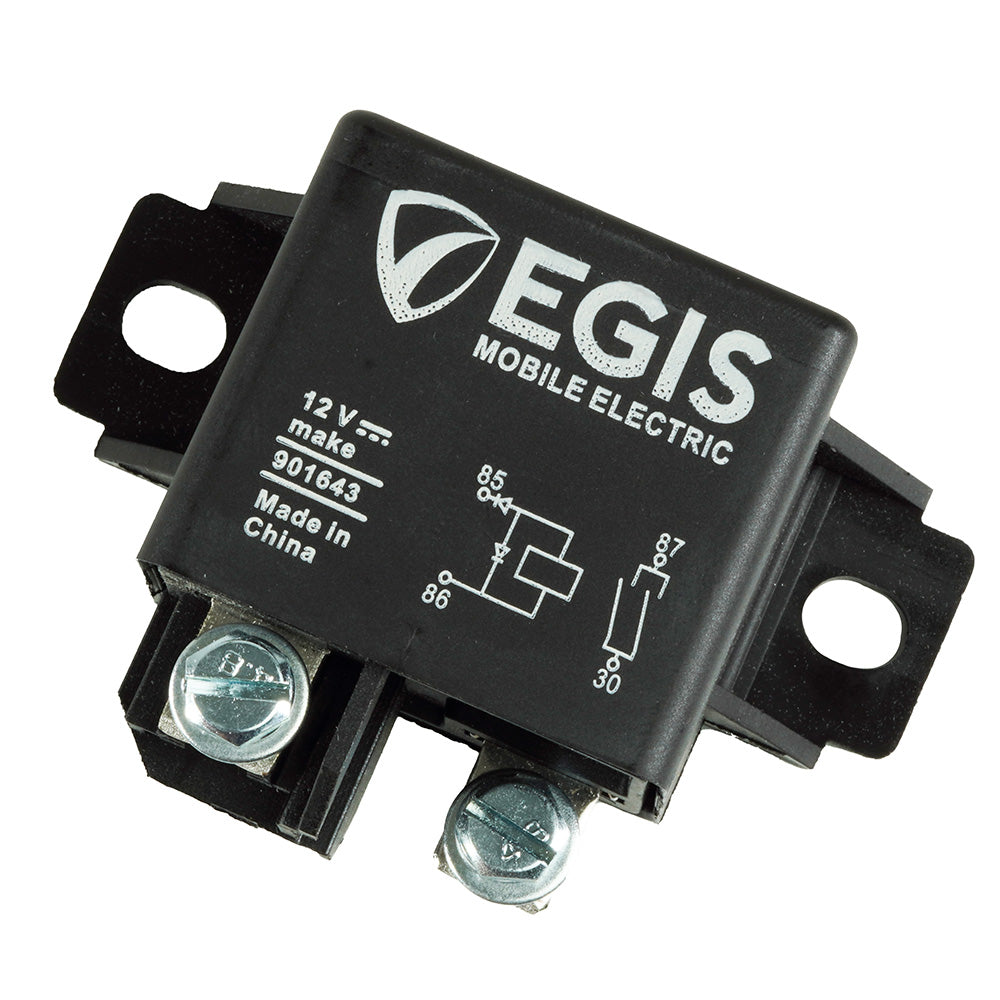 Egis Mobile Electric - Relay - With Dual Diode, 12V, 75A