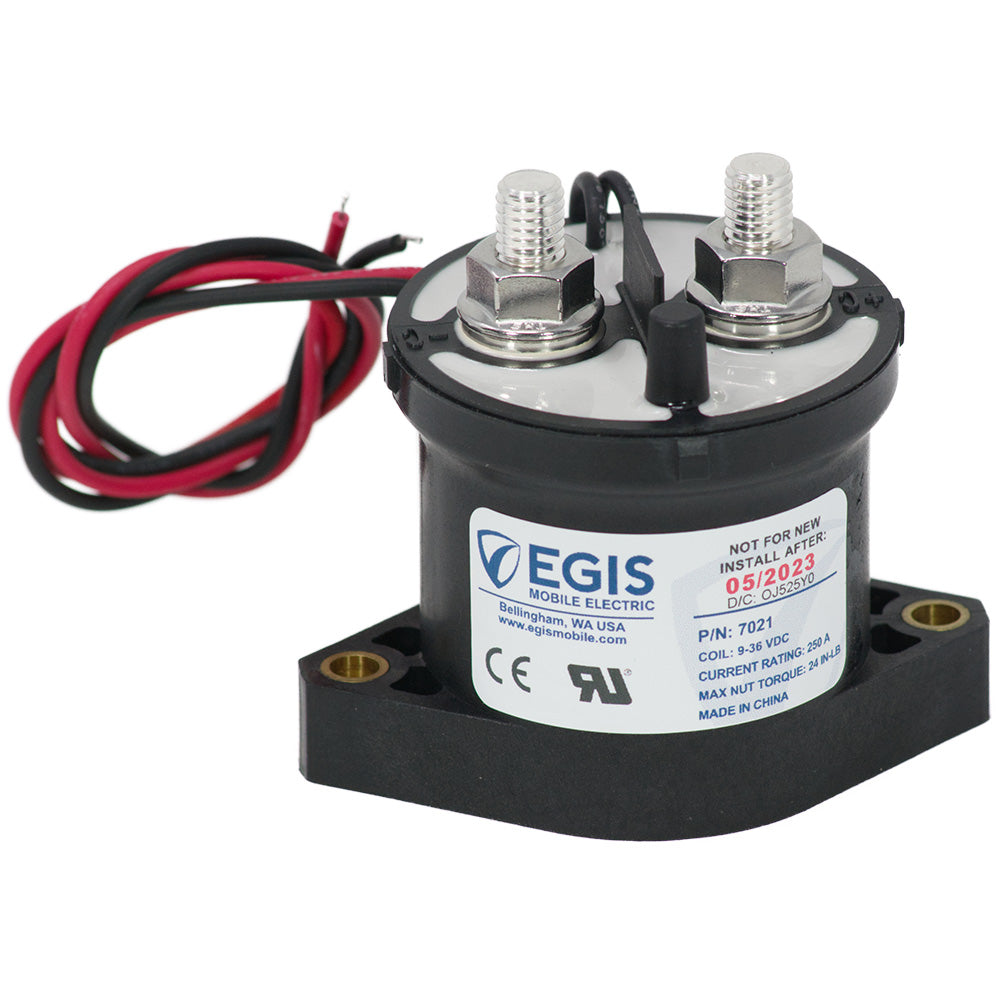 Egis Mobile Electric - Contactor - 250A, 12/24V