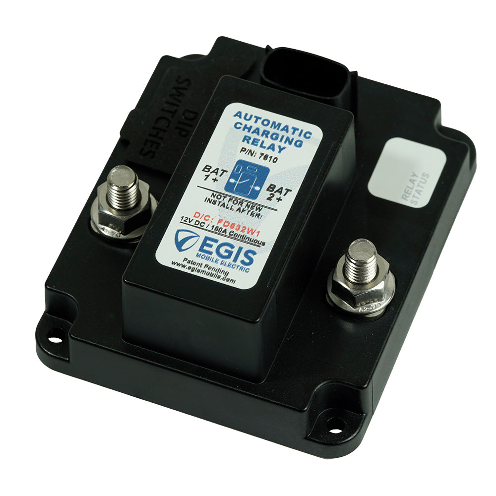 Egis Mobile Electric - Automatic Charging Relay Plus - 160A, 24V