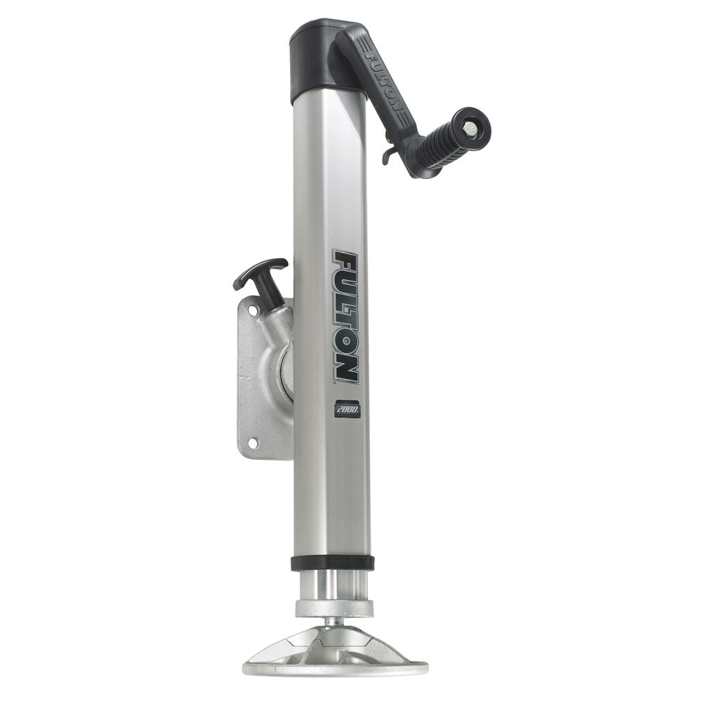 Fulton - F2 Trailer Jack Bolt-On Adjustable Swivel - With Footplate