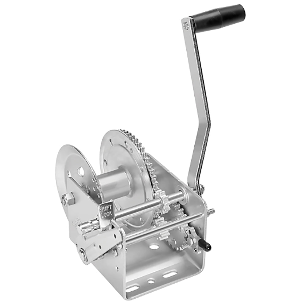 Fulton - 2-Speed Winch - With Hand Brake, 2600 lbs
