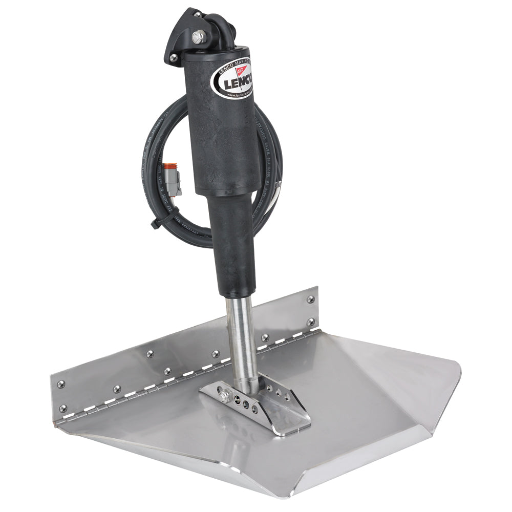 Lenco Marine - Airboat Trim Tab Kit - With Switch, 9" x 14"