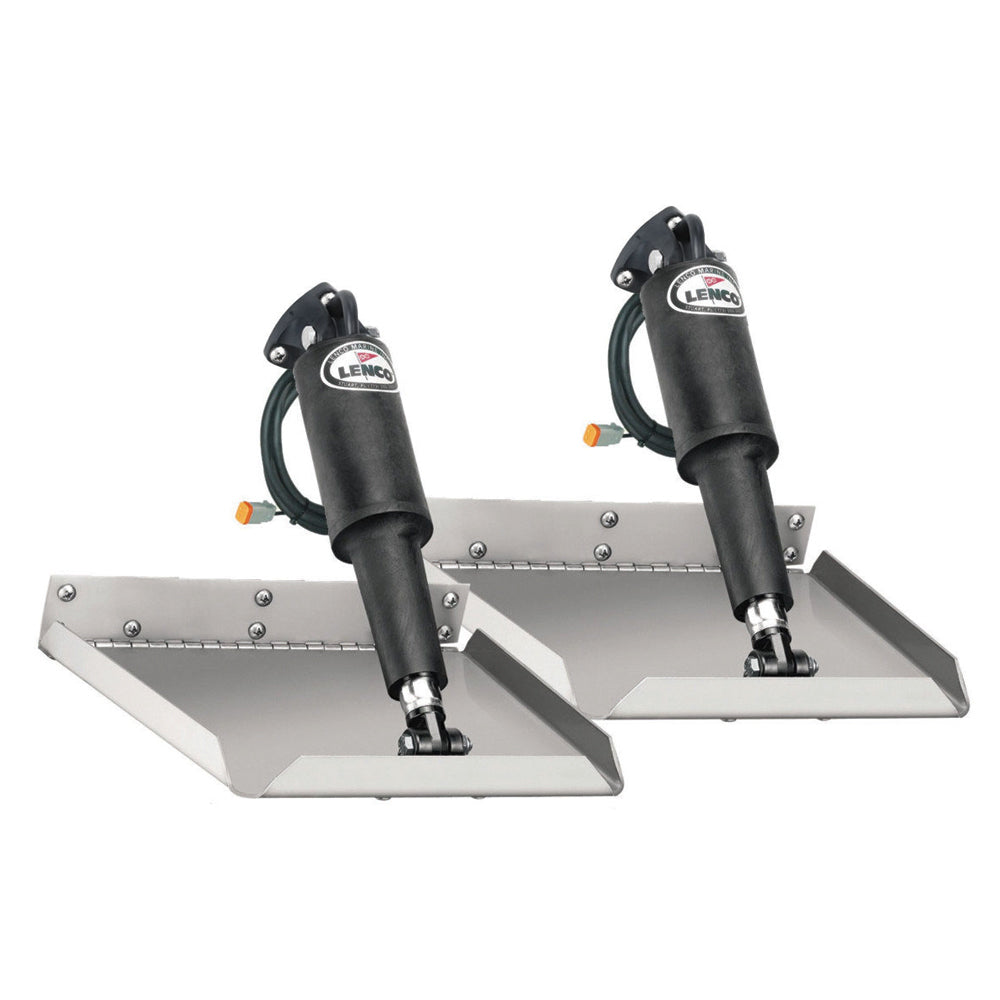 Lenco Marine - Edge Mount Trim Tab Kit - With Switch, 9" x 12"