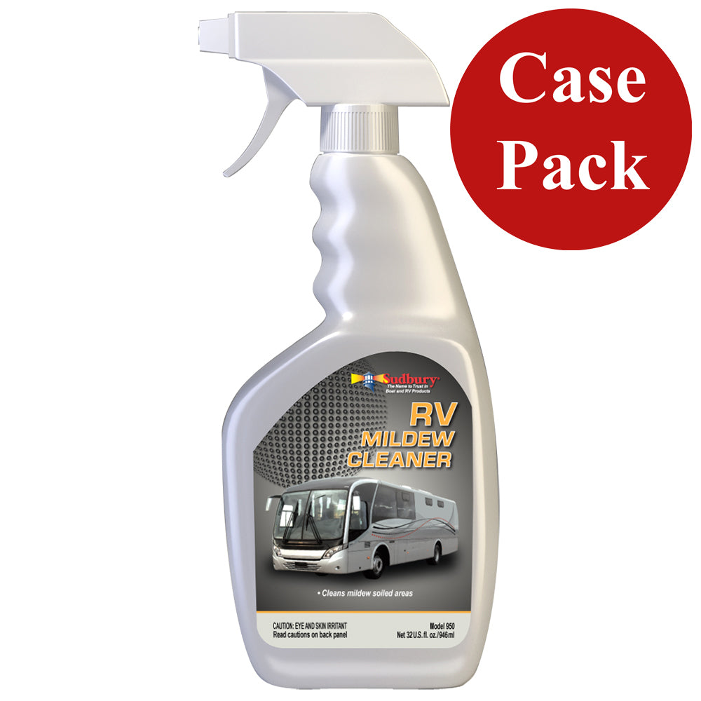 Sudbury - RV Mildew Cleaner Spray - 32oz, Case of 6