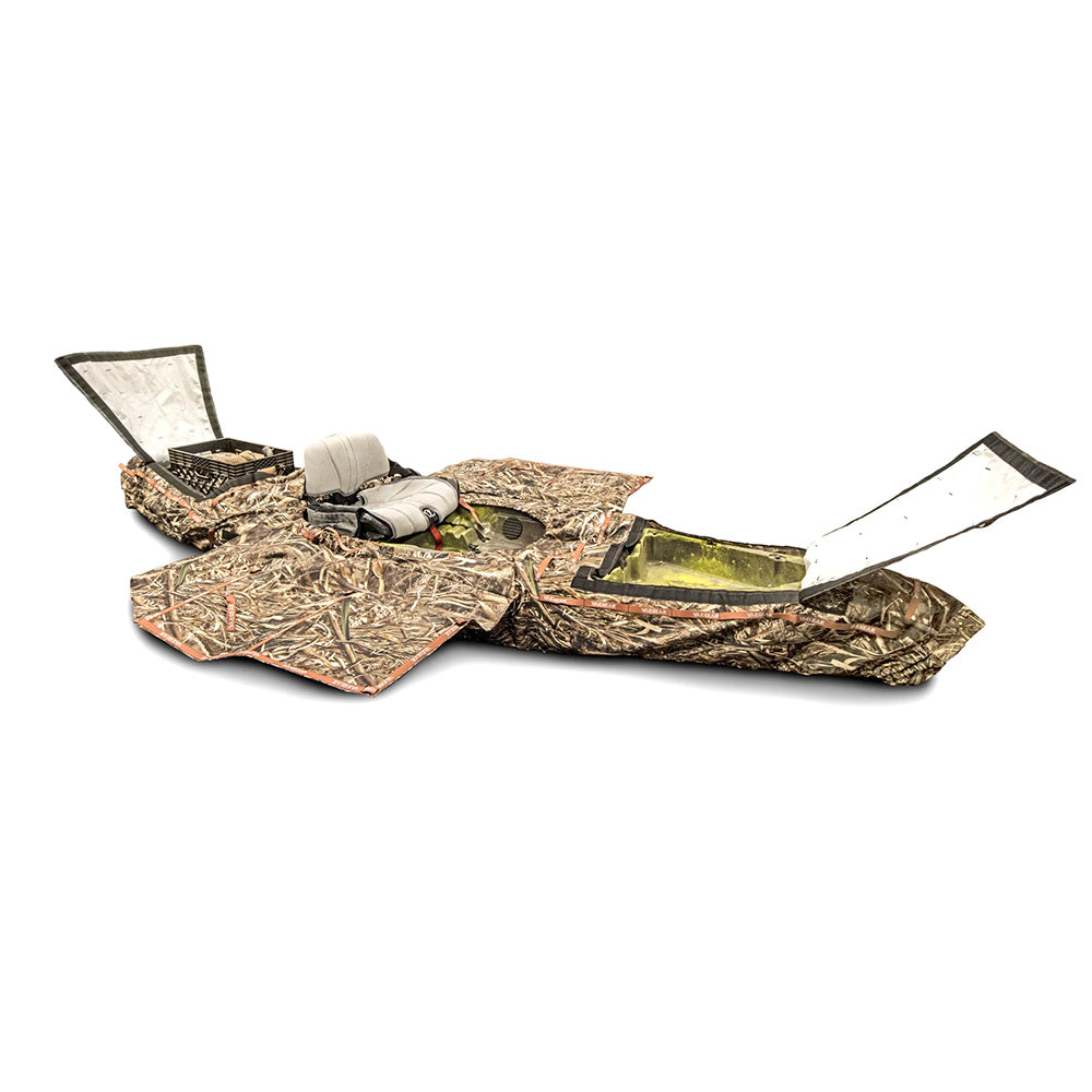 YakGear - Ambush Camo Kayak Cover Hunting Blind