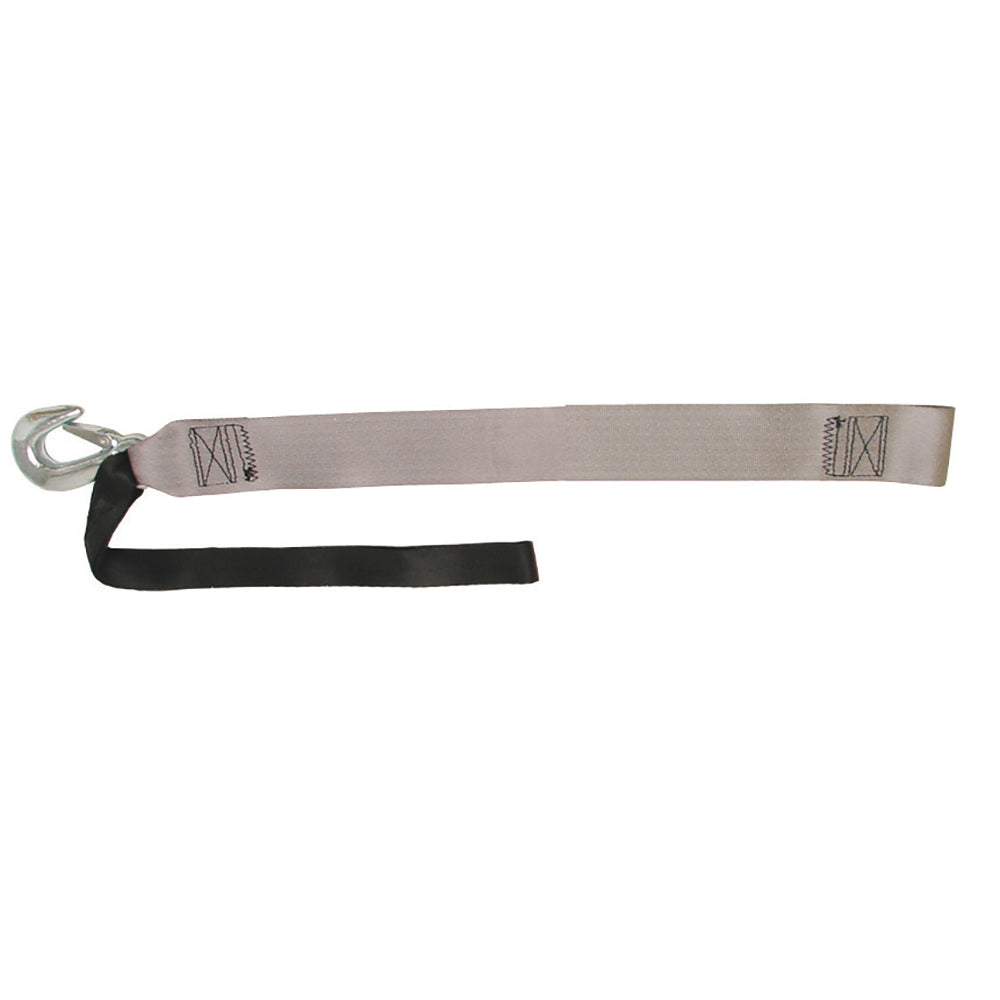 BoatBuckle - P.W.C. Winch Strap - With Tail End - 2" x 15'