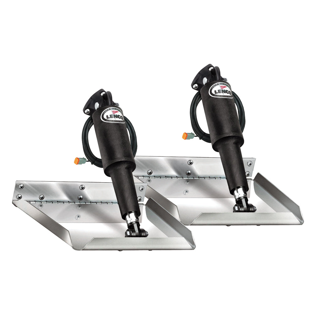 Lenco Marine - Electro-Polished Edge Mount Trim Tab Kit