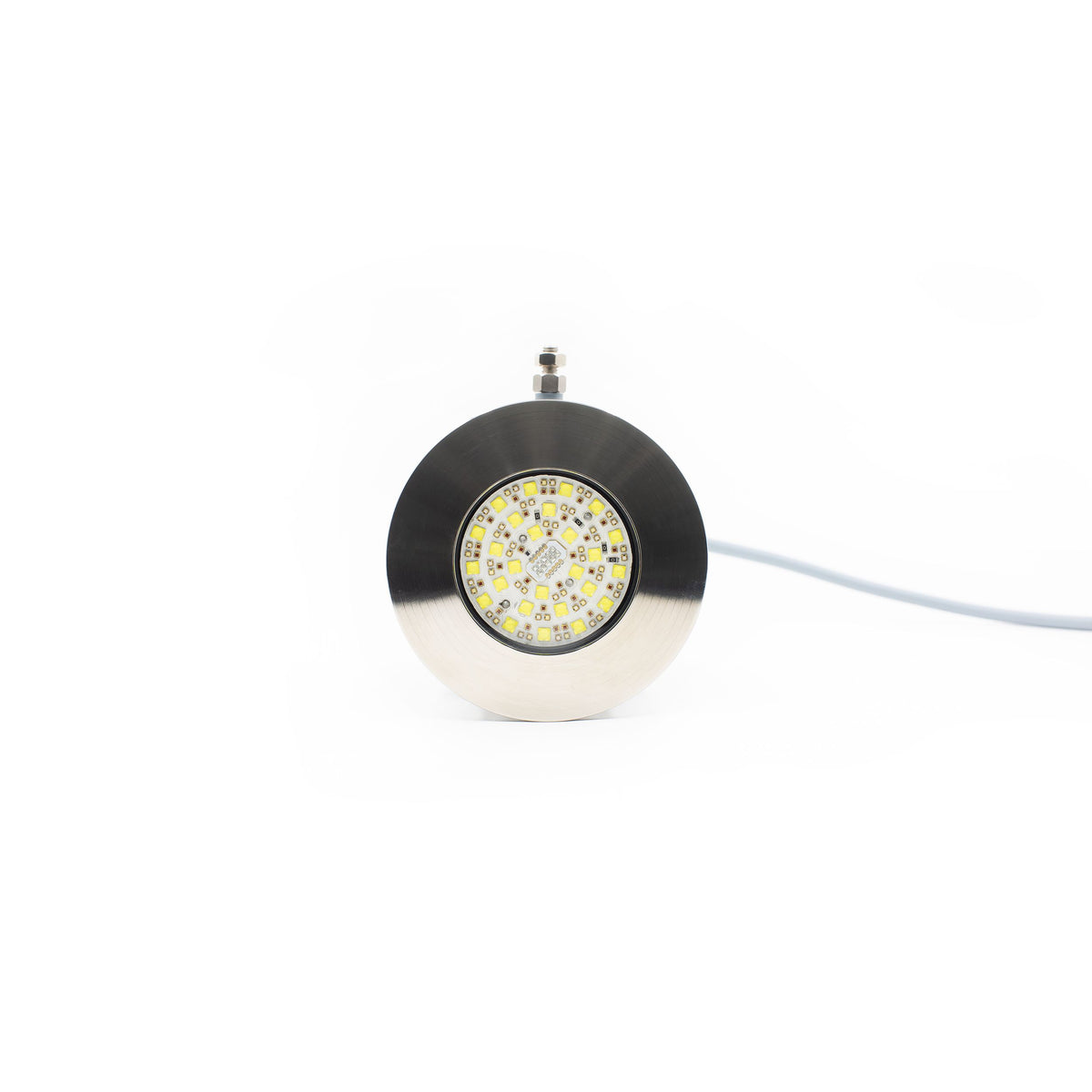UWL - QTS 100 Low Voltage Underwater Light - Titanium, Flush Mount