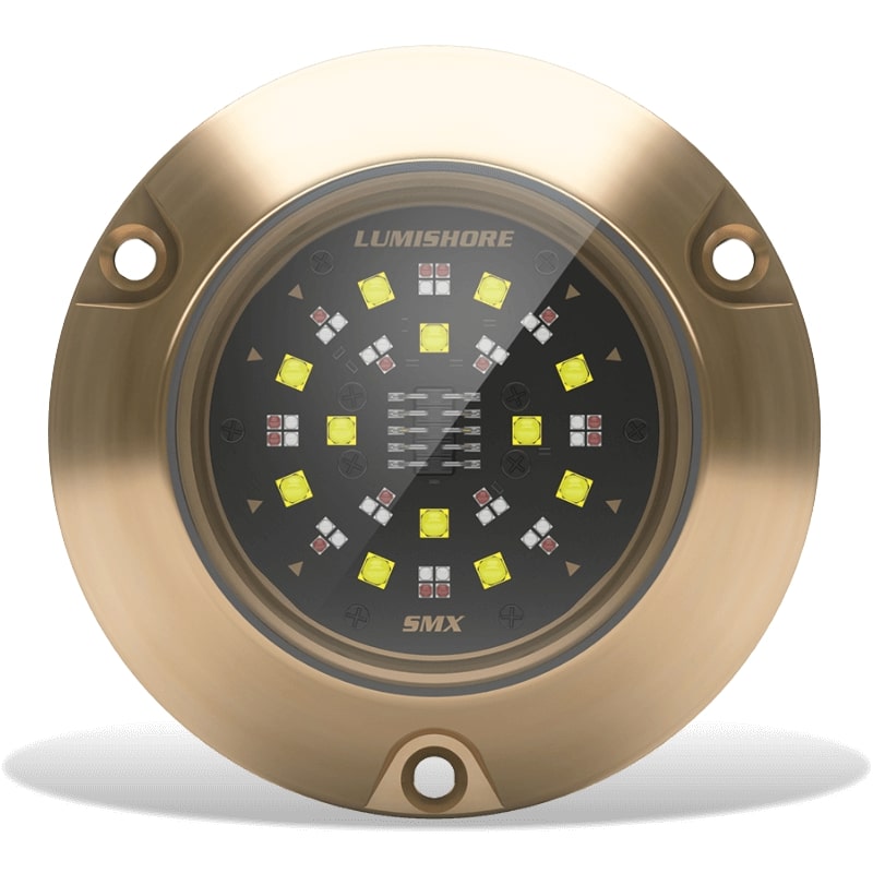 Lumishore - EOS SMX154 Underwater Light - RGBW (Color Changing), 36W, 10.5-31 VDC, Bronze, IP68 (LM600536)