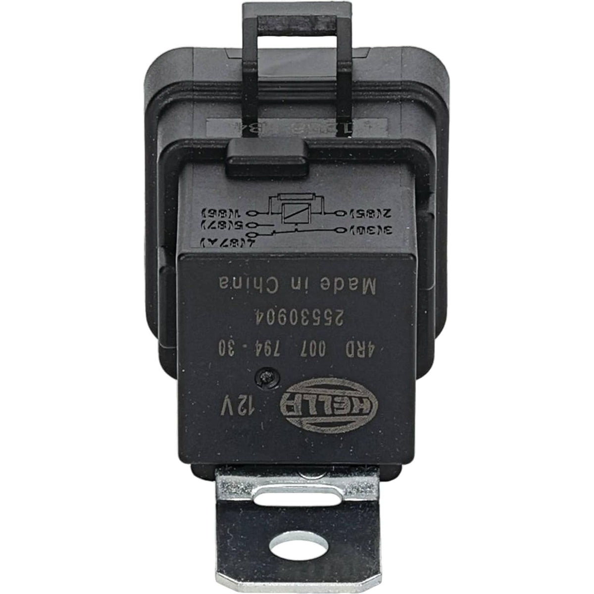 Hella Marine Mini ISO Relay, 12V, 40A, 5-Pin, SPDT, Weatherproof