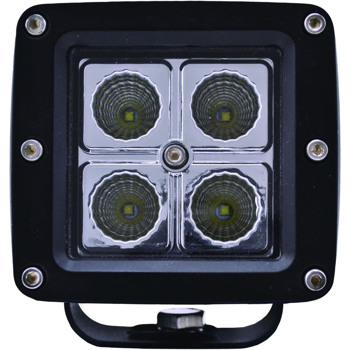 Hella Marine ValueFit Cube 4-LED Cube Light Kit, 2 Lights, 10-30V DC, Die-Cast Aluminum Housing, Wiring Harness with DT Connectors