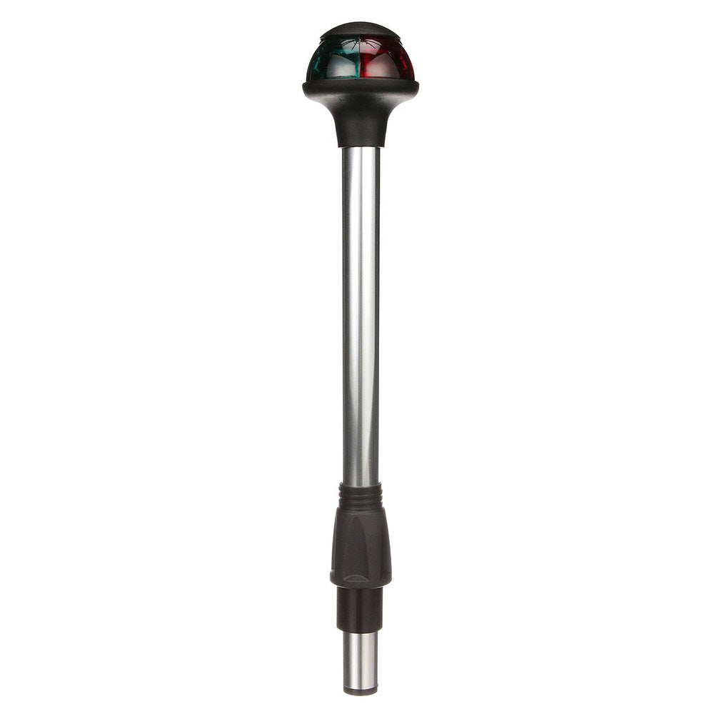 Attwood Marine Bi-Color Stowaway Pole Light with Task Light, For LightArmor Plug-In Bases, 10 in Straight, 3-Pin Locking Collar