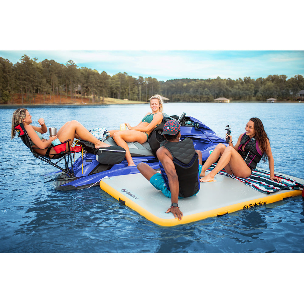 Solstice Watersports - 8' x 5' Inflatable Dock