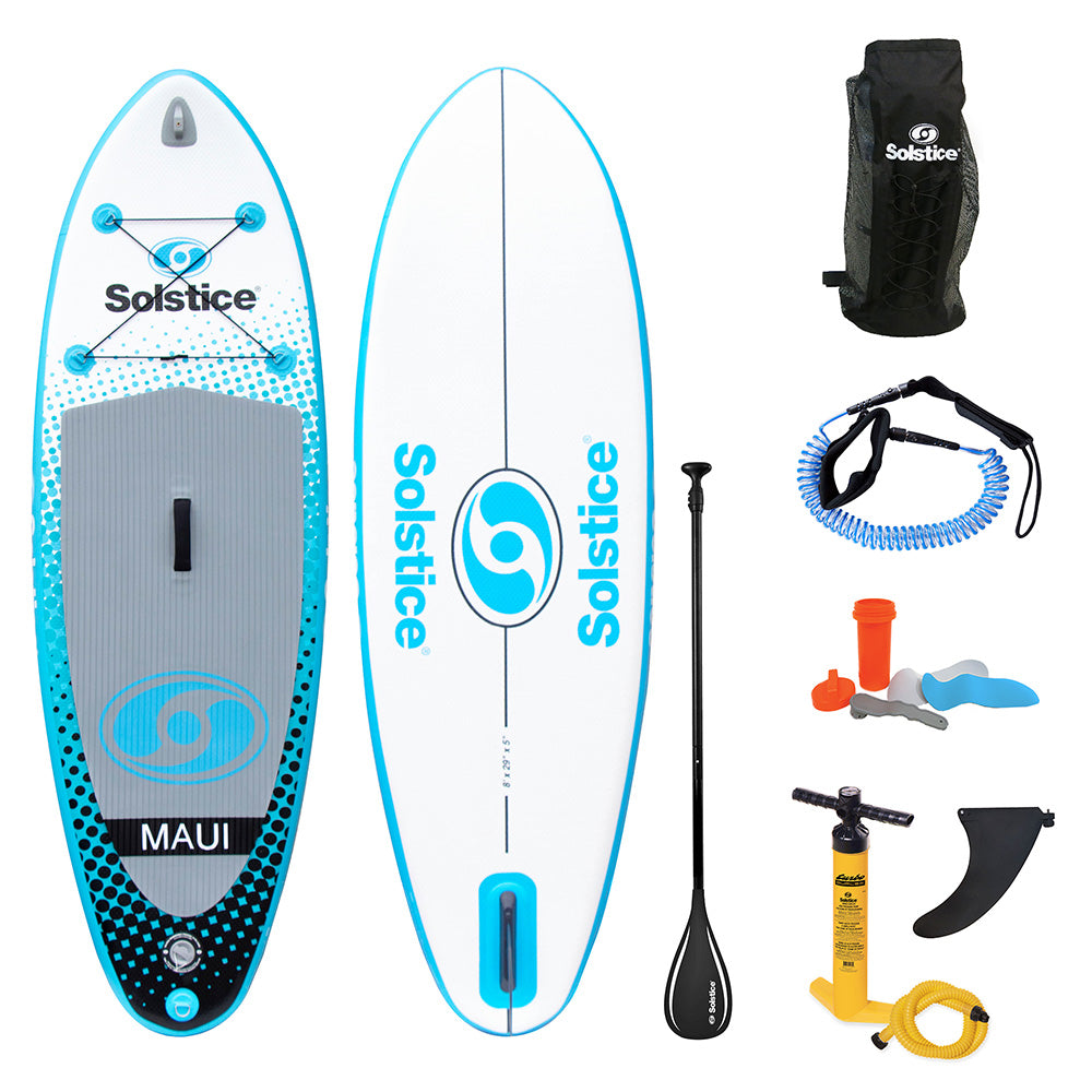 Solstice Watersports - 8' Maui Youth Inflatable Stand-Up Paddleboard