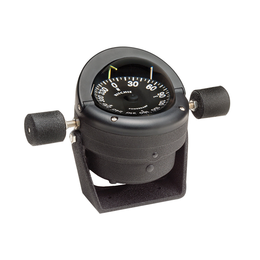 Ritchie - Helmsman Steel Boat Compass - Bracket Mount, Black