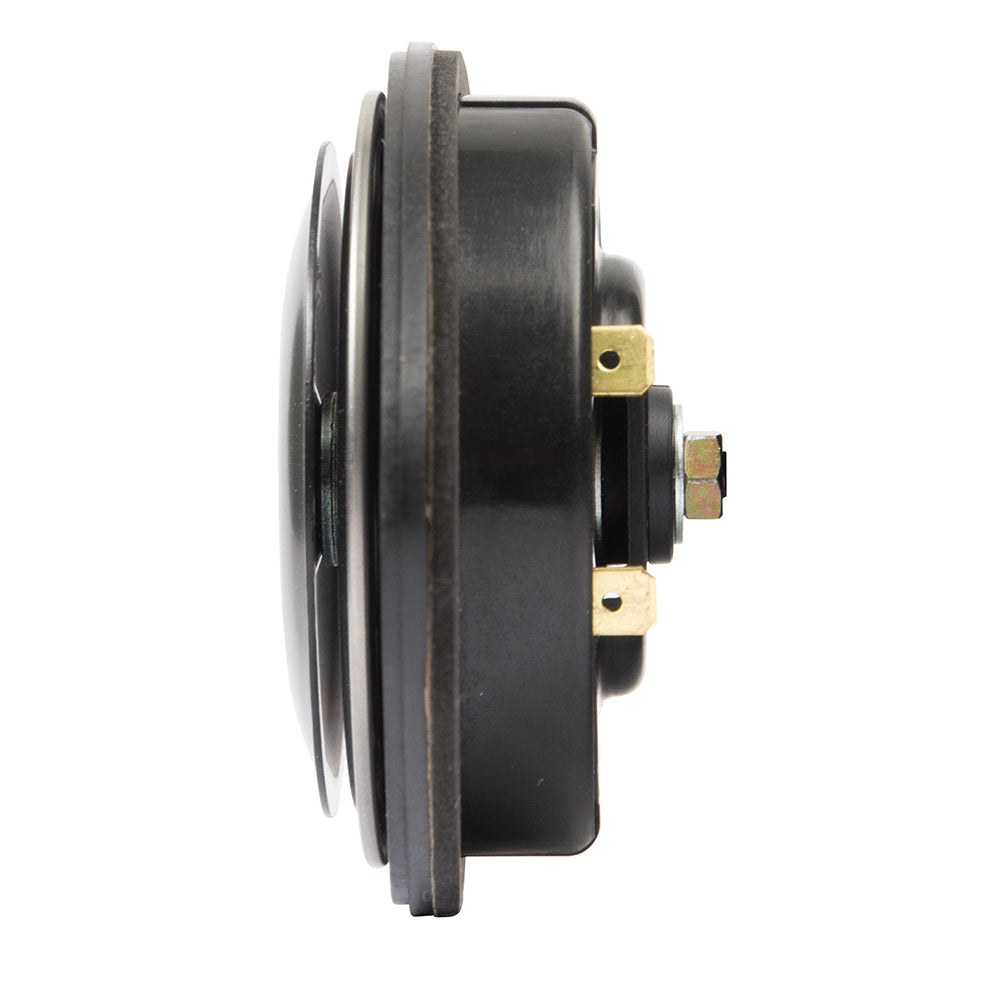 Marinco - Drop-In Low Profile Horn - Black/White Grills, 12V