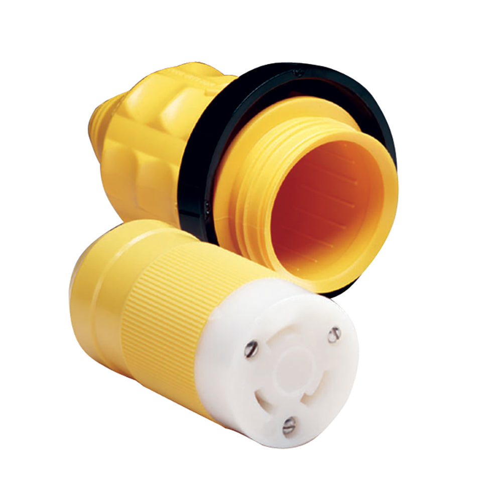 Marinco - Female Connector - With Cover, Rings, 30A