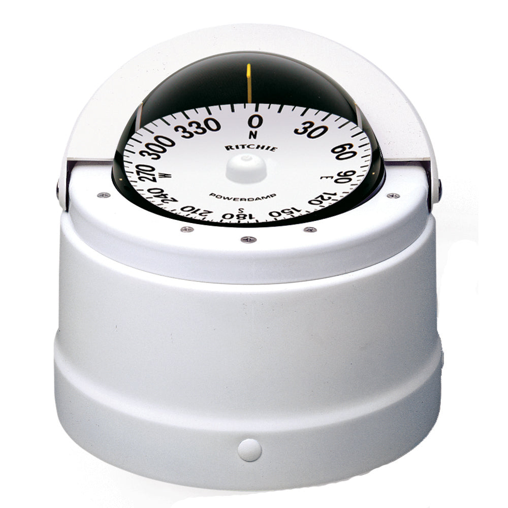 Ritchie - Navigator Compass - Binnacle Mount, White