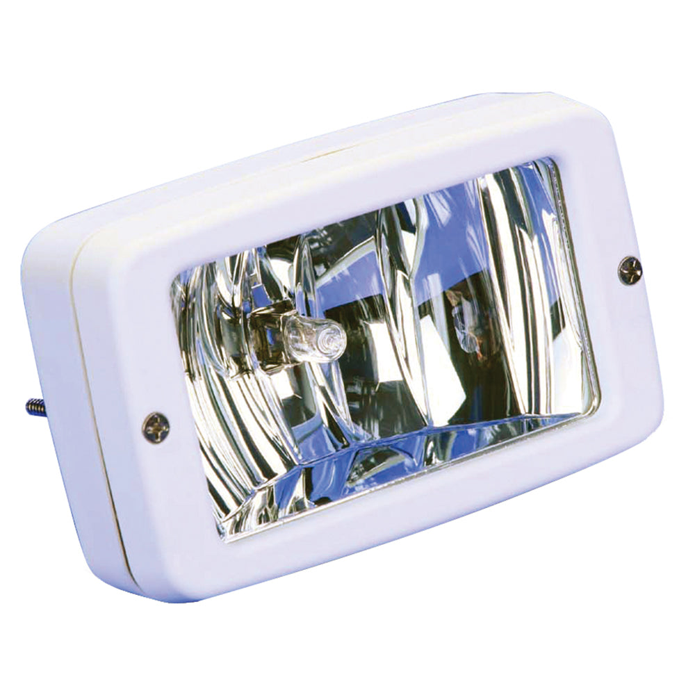 Marinco - Flush Mount Halogen Deck Lamp - 12V, 55W, White