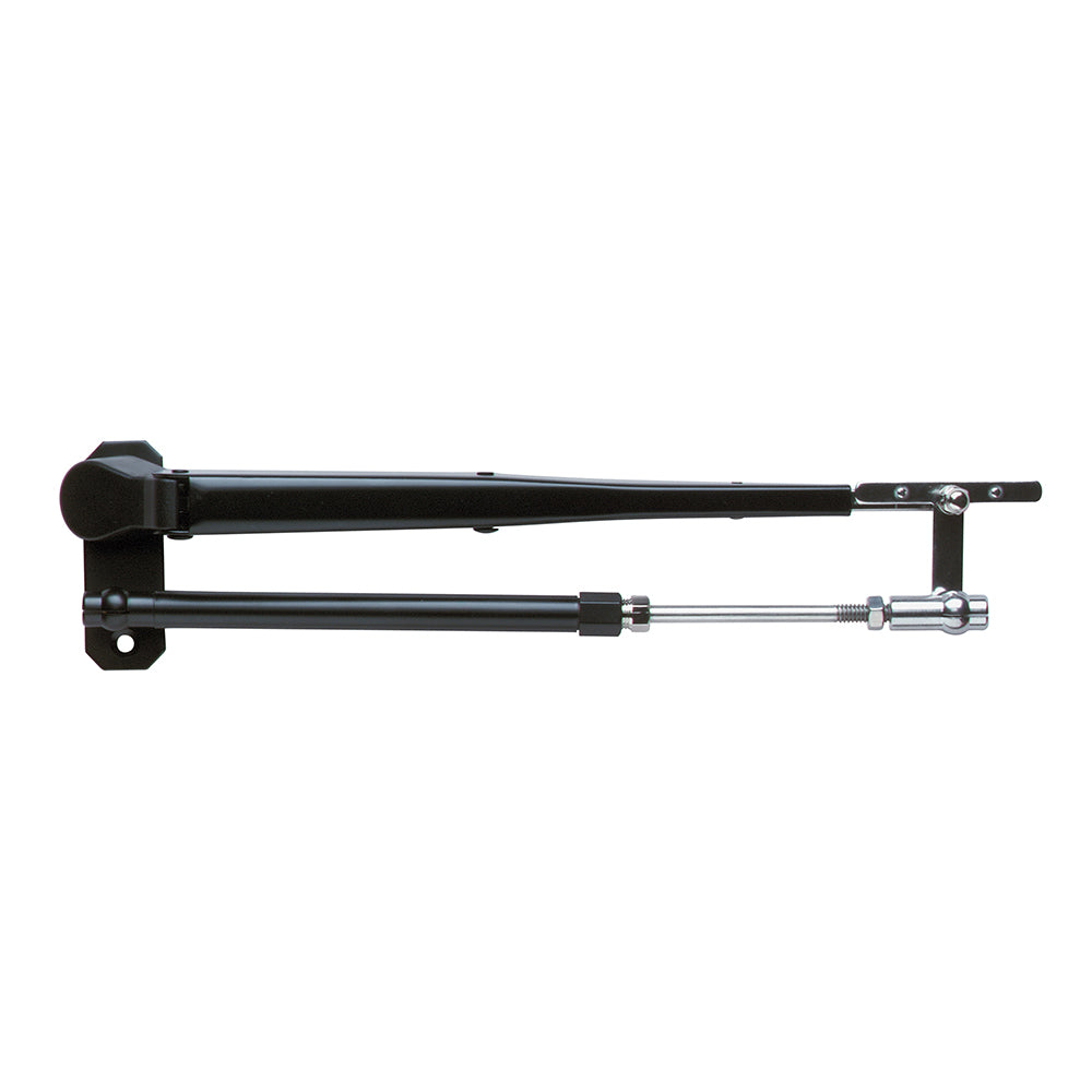 Marinco - Wiper Arm Deluxe Black Stainless Steel Pantographic - 12"-17" Adjustable