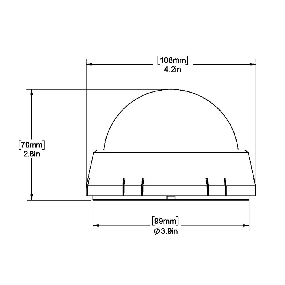 Ritchie - XP-99 Kayaker Compass - Surface Mount