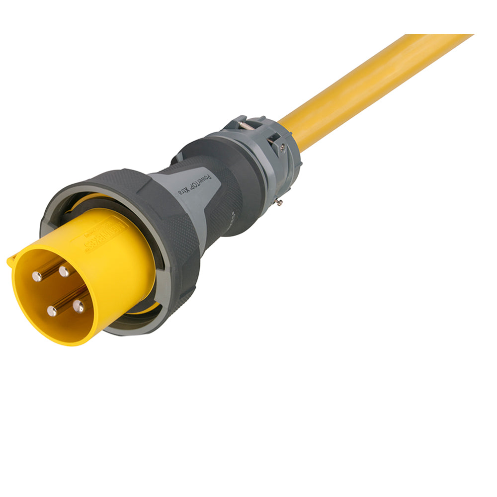 Marinco - 4-Wire Shore Power Cordset - 100 Amp, 125/250V, 3-Pole, Neutral Wire, 75"