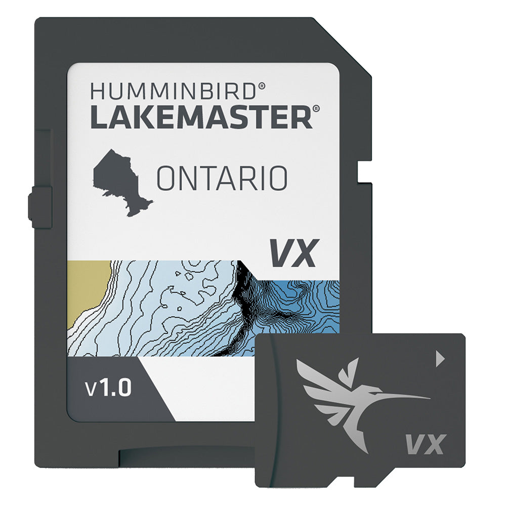 Humminbird - LakeMaster Map Card