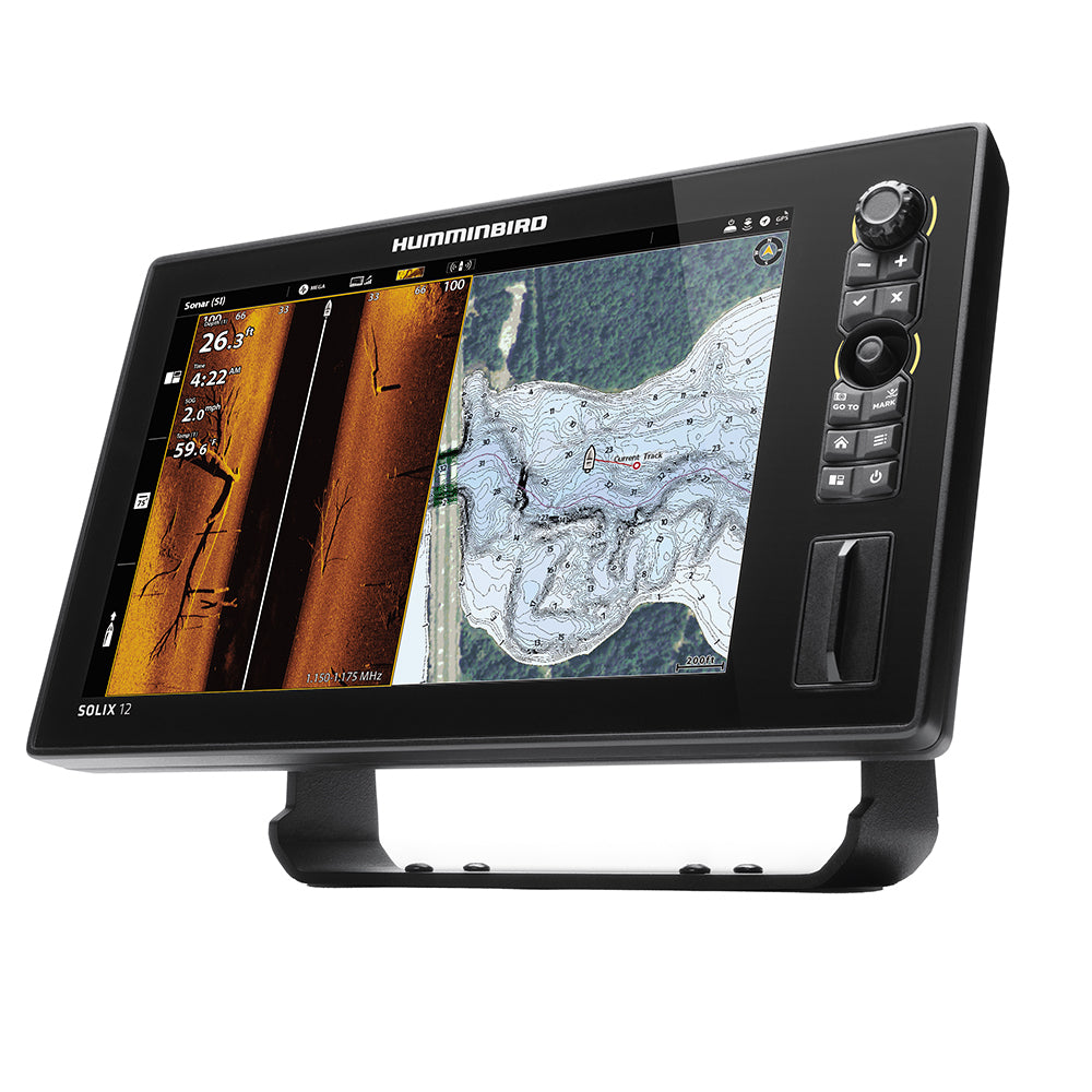 Humminbird - SOLIX 12 CHIRP MEGA SI+ G3 Fish Finder Display